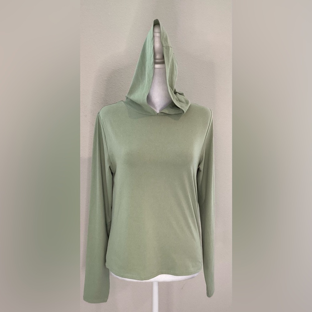 Threads 4 Thought Light Green Hoodie - Picture 5 of 15